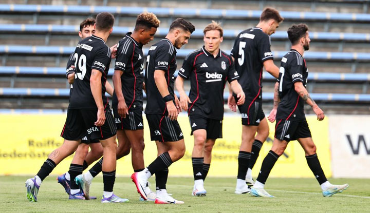 Beşiktaş hazırlık maçında berabere kaldı!