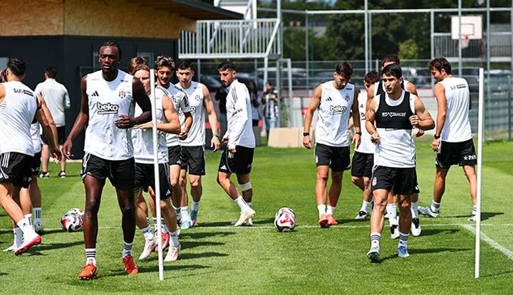 Beşiktaş kondisyon ve taktik çalıştı!