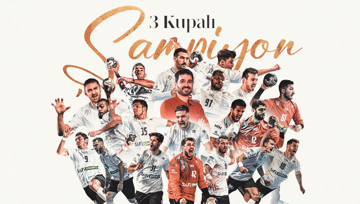 Beşiktaş Safi Çimento, 2023/24 Hentbol Süper Ligi şampiyonu oldu!