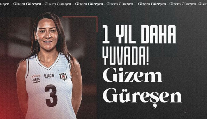 Beşiktaş Voleybol takımı, Gizem Güreşen ile resmen sözleşme yeniledi!