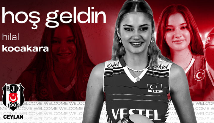 Hilal Kocakara resmen Beşiktaş Ceylan’da!