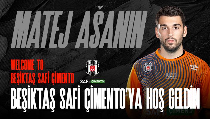Matej Asanin, Beşiktaş Safi Çimento’da!