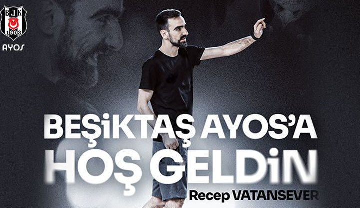 Recep Vatansever resmen Beşiktaş Ayos Kadın Voleybol Takımının Başantrenörü oldu!