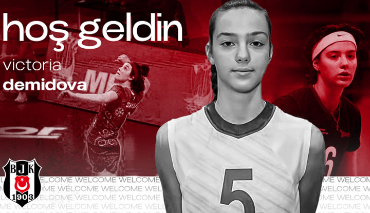 Victoria Demidova resmen Beşiktaş Ayos’ta!